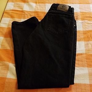 Men's Wrangler black denim jeans size 30x32